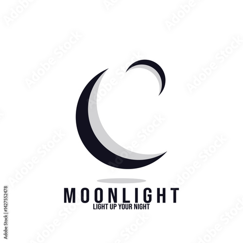 Moon Sun Mosaic abstract icon vector illustration template design
