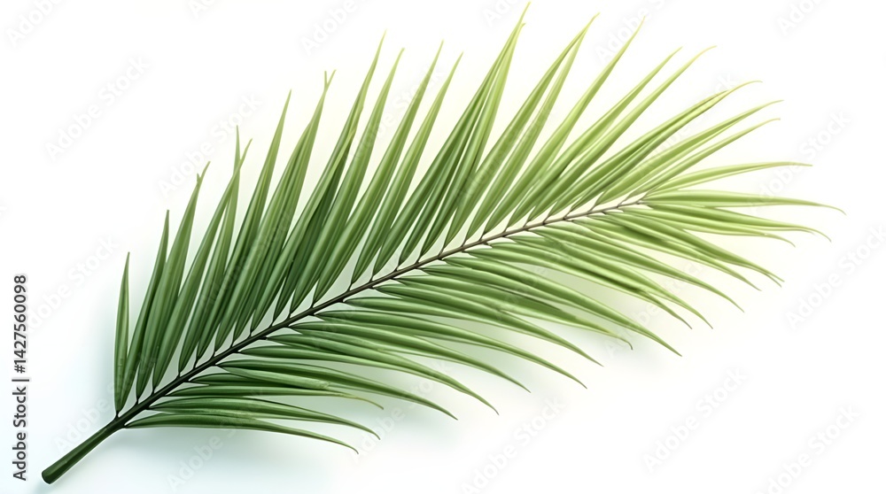 A realistic shadow overlay effect. Isolated natural palm leaf shadows on a clear backdrop. foliage silhouette adornment and shade from tropical coconut branches. Design component for projects in the s