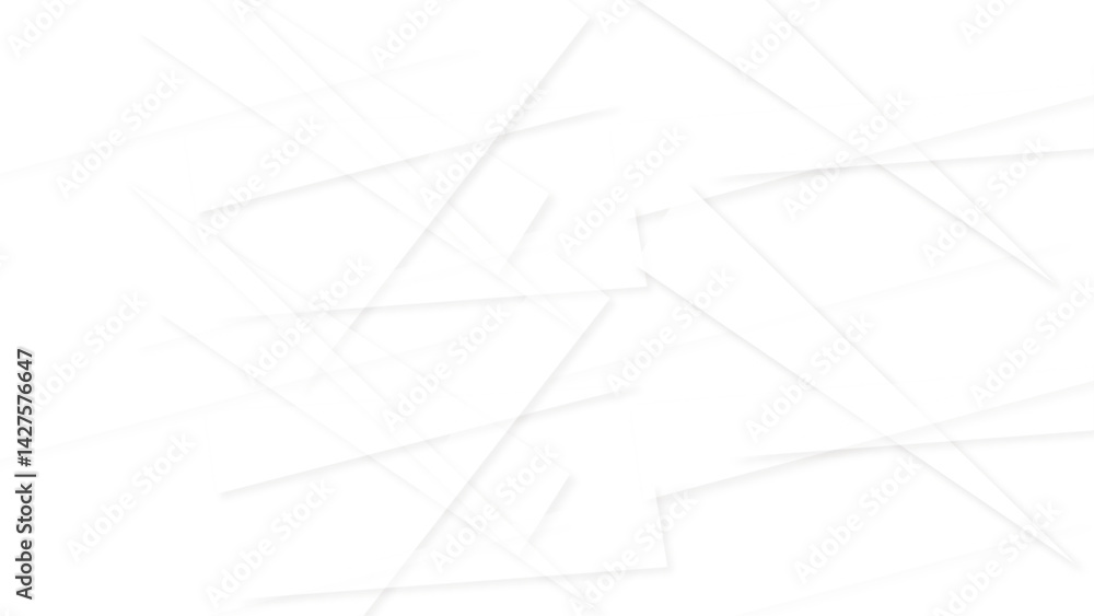 Futuristic connect lines technology background template.  Abstract background with lines. Abstract minimal geometric white light background design.