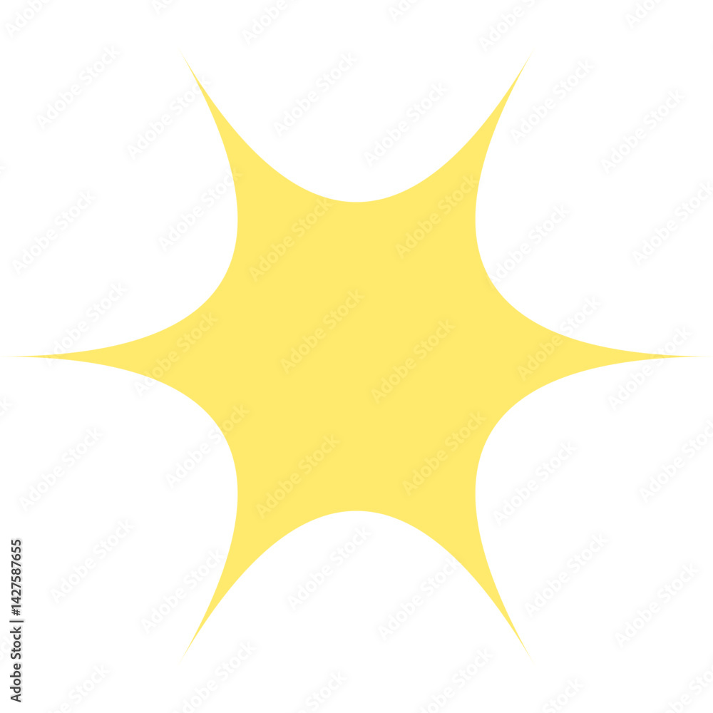 Sparkling Decoration Shape Sparkling Decoration Shape