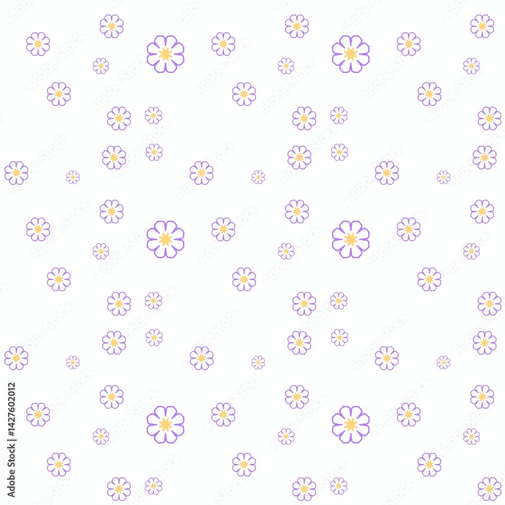 seamless background with flowers seamless background with flowers