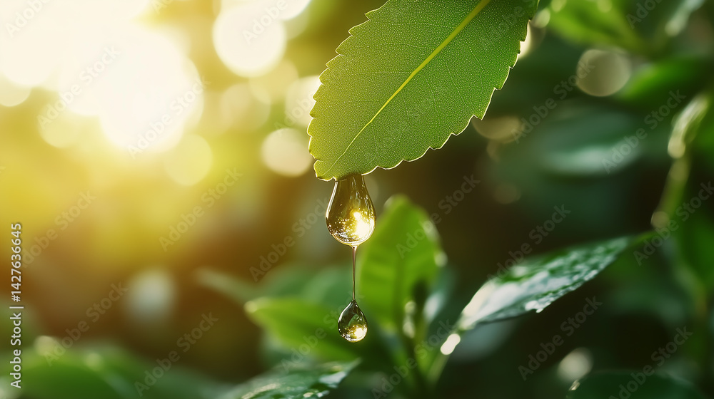 dew on leaf dew on leaf