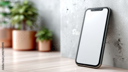 Elegant Smartphone Display:...