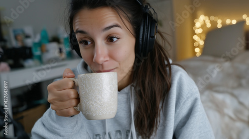 Morning Coffee Moment: A wo...