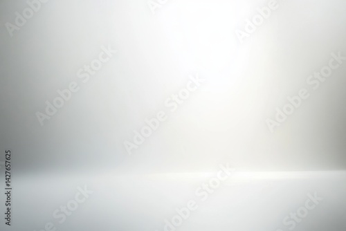 Empty studio background with soft lighting