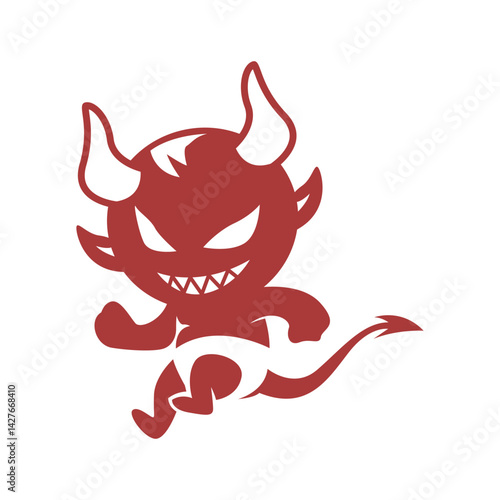 Devil logo icon design
