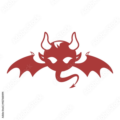 Devil logo icon design