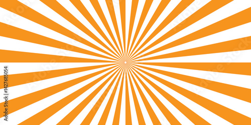 Sunburst Modern retro vintage sunrise sunbeam element spiral striped. Spiral starburst and striped pattern abstract geometric retro sunrays line wavy texture.	