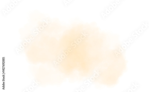 Color smoke effect isolated on transparent white background. blue magic mist cloud fog. Colorful powder dust. Smoke border, Vapor, Smoke PNG for overlay, decoration, covering. Design elements