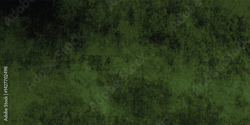 Forest green abstract paint design with a textured and slightly smudged effect.
