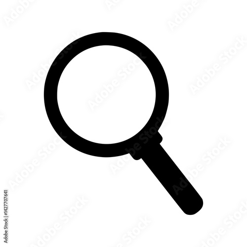 Magnifying Glass Icon - Search Vector