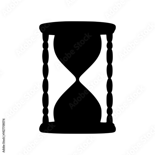 Hourglass Icon - Time Concept Vector