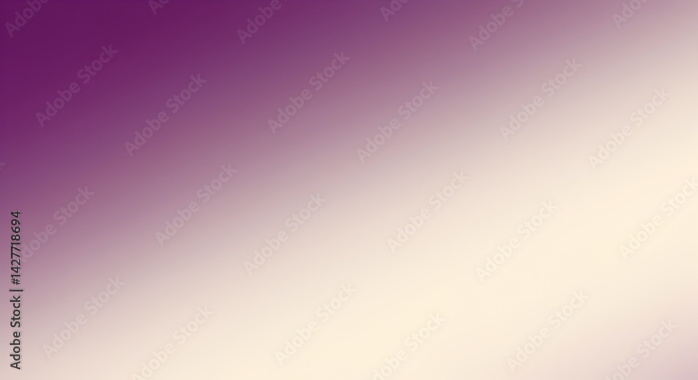 Gentle Gradient From Deep Purple To Pale Cream Abstract Background Gentle Gradient From Deep Purple To Pale Cream Abstract Background