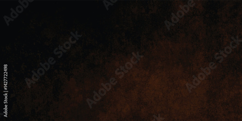 Macro shot of a deep brown painted surface with visible brushstrokes and subtle imperfections.

