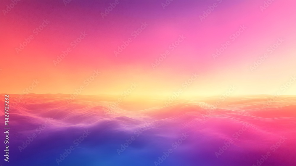 鮮やかな色彩の抽象的な波模様 鮮やかなピンク紫オレンジのグラデーション背景 輝く光の幻想的風景 鮮やかな色彩の抽象的な波模様 鮮やかなピンク紫オレンジのグラデーション背景 輝く光の幻想的風景