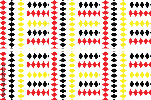 Colorful tartan plaid patterns perfectly aligned repeating designs for prints and web backgrounds