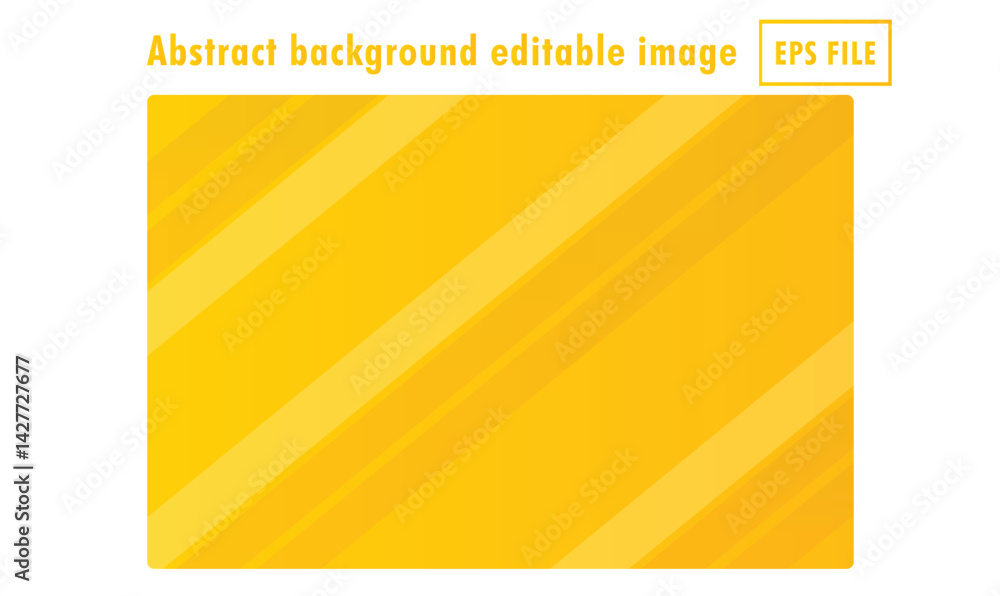 Naklejka premium Orange color abstract background editable image