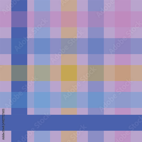 Colorful tartan plaid patterns perfectly aligned repeating designs for prints and web backgrounds