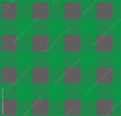 Colorful tartan plaid patterns perfectly aligned repeating designs for prints and web backgrounds