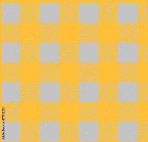 Colorful tartan plaid patterns perfectly aligned repeating designs for prints and web backgrounds