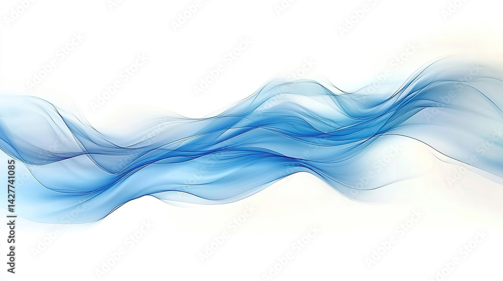 Serene and Dynamic: Soft Sky Blue Wave Flowing Gracefully Against a White Background in Breathtaking High-Definition Image – A Visual Ode to Tranquility and Movement Serene and Dynamic: Soft Sky Blue Wave Flowing Gracefully Against a White Background in Breathtaking High-Definition Image – A Visual Ode to Tranquility and Movement