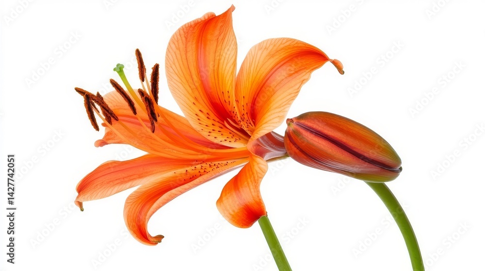 Fototapeta premium orange tiger lily