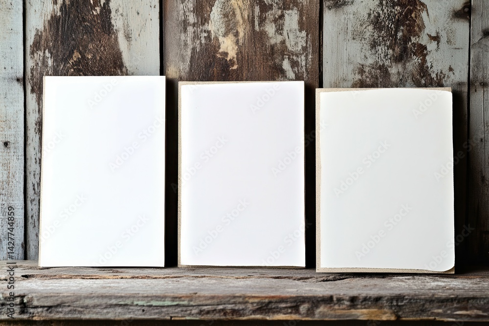 ultra quality image of blank brochures in three sizes ultra quality image of blank brochures in three sizes