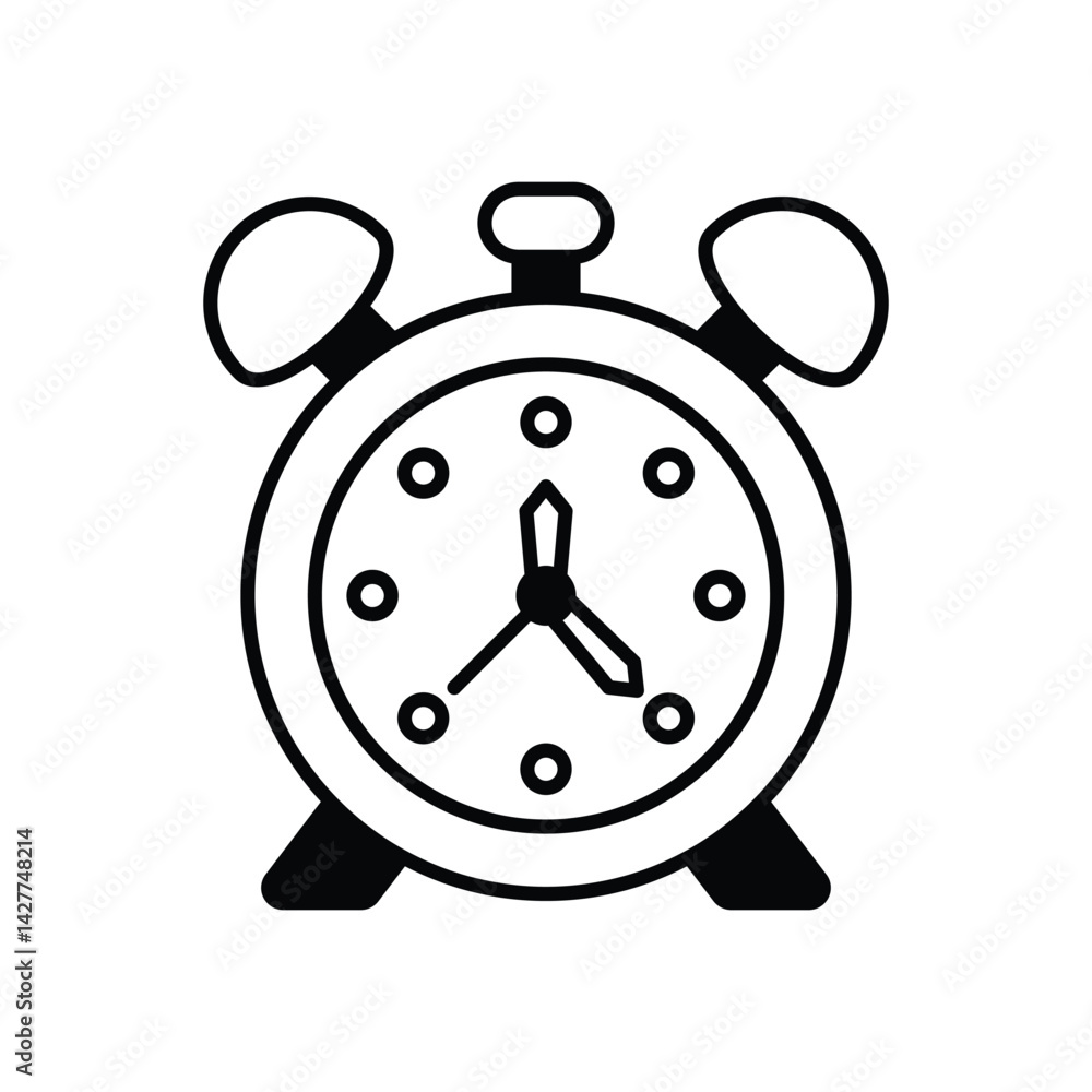 Alarm icon vector stock illustration Alarm icon vector stock illustration