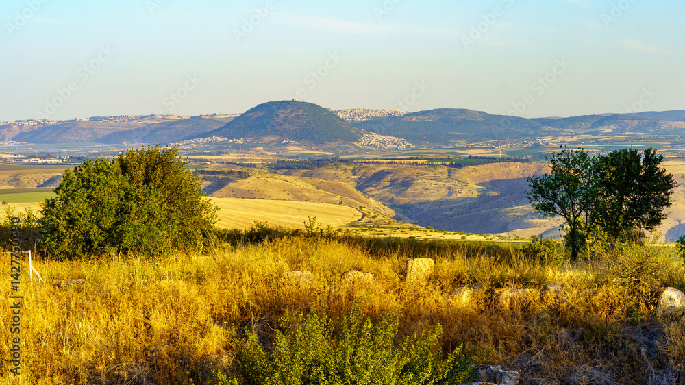 Mount Tabor and the Lower Galilee landscape