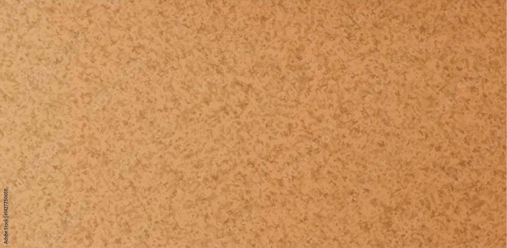 Fototapeta premium Seamless cork board texture, natural construction material. Vector realistic illustration of brown corkboard, wooden frame for school or office noticeboard, plywood pattern, osb bulletin background