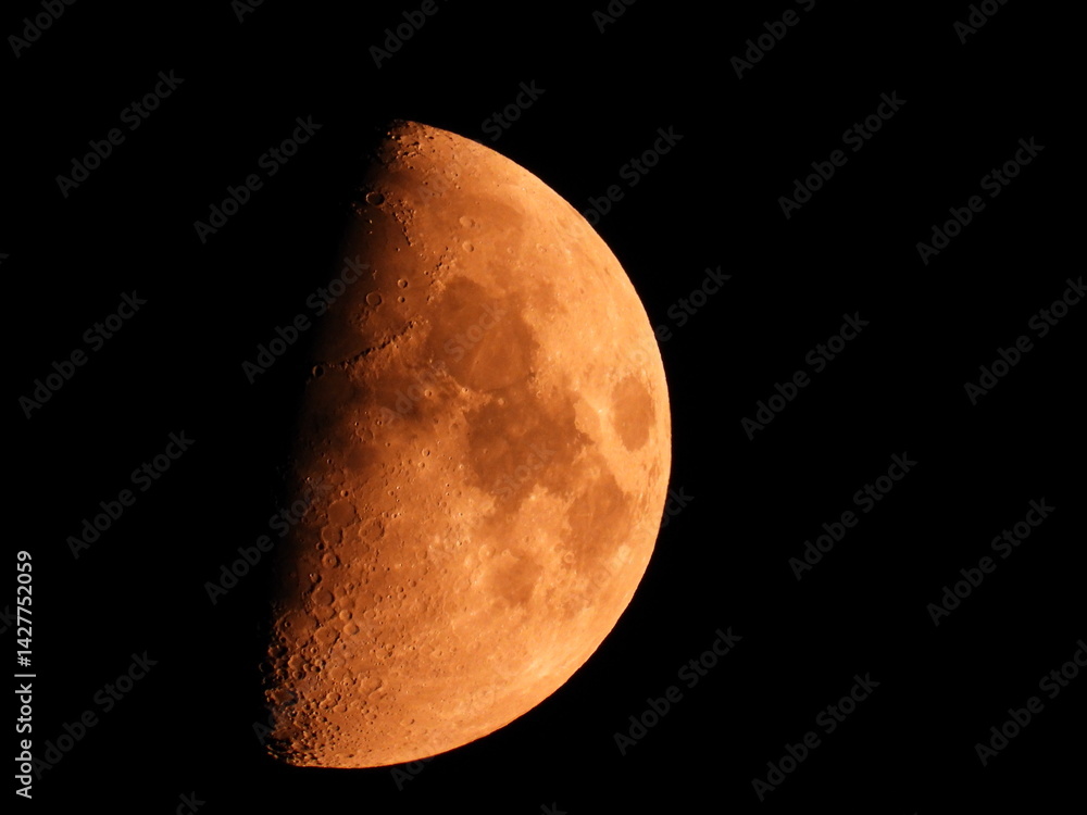 moon in the first quarter phase