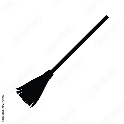 broom and shovel