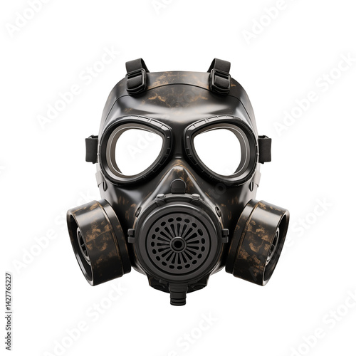 dark gas mask