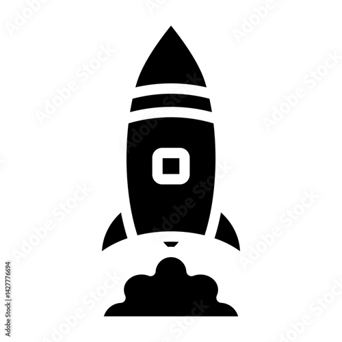 Startup Vector Glyph Icon Design