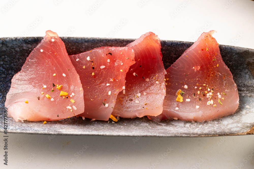 おいしいマグロの刺身