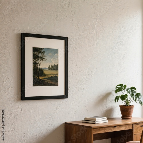 A painting on the wall