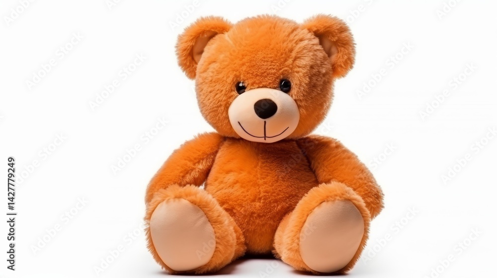 Obraz premium orange cute teddy bear. teddy bear. bear