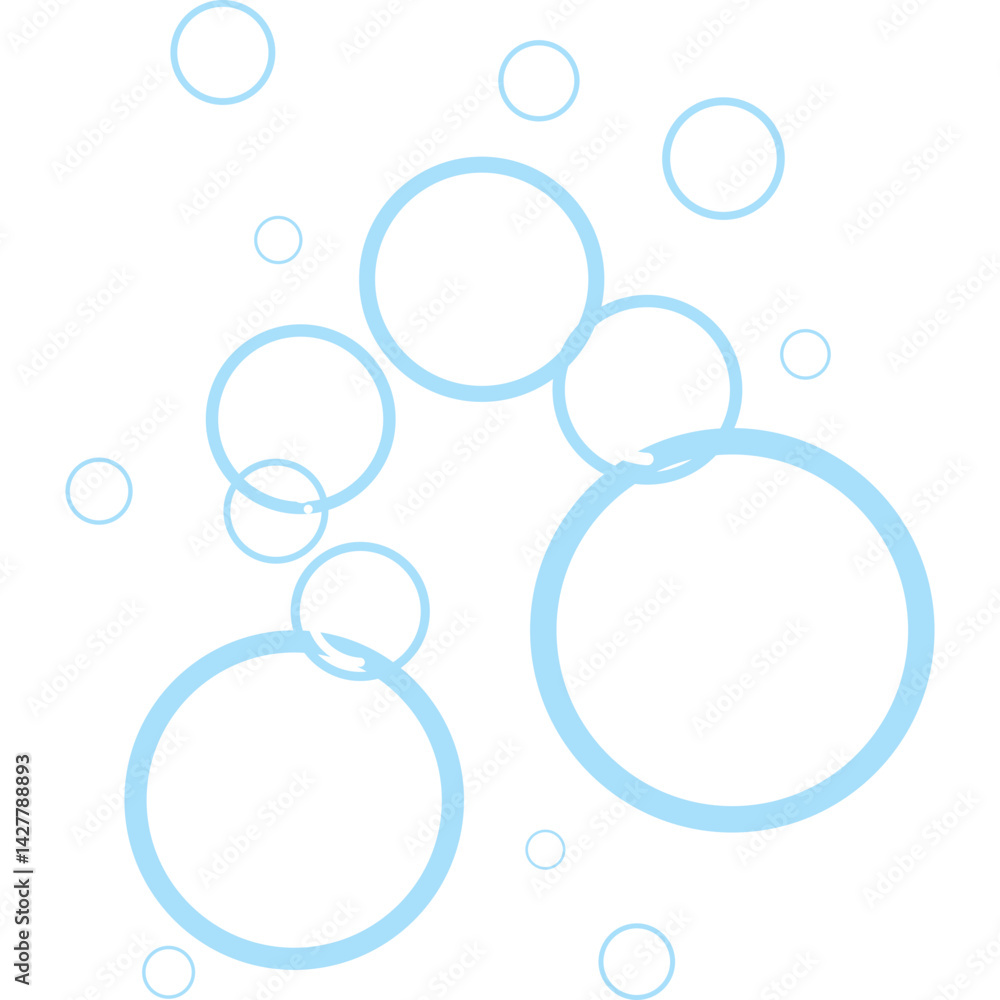 Underwater Air Bubble Illustration Underwater Air Bubble Illustration