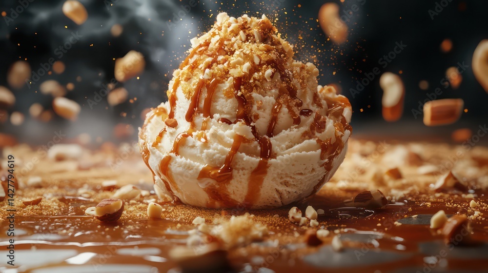 Ice cream dessert high quality image Ice cream dessert high quality image