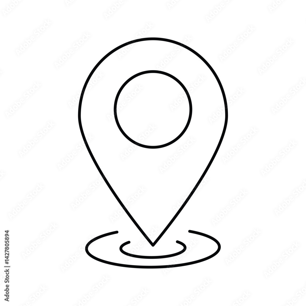 vector map pointer icon vector map pointer icon