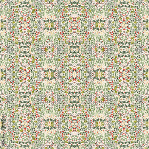 seamless pattern for textile design  