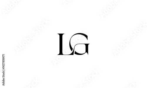 LG initial letter logo