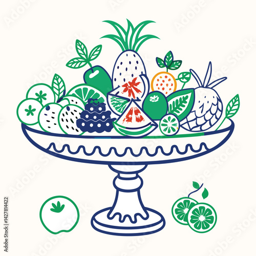 Colorful vegetables and fruits vegan food in rainbow colors Medium pile of assorted fresh and bright fruit Fruits Icons – A huge set includes 78 types of colorful fruits with names. The icons were dra