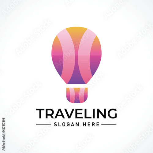 Traveling tour holiday trip summer logo
