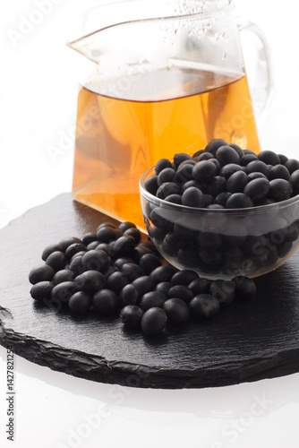 黒豆茶　スタジオ撮影