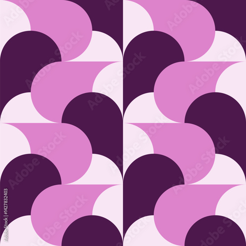 Abstract geometric seamless...