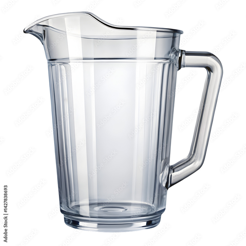 Clear plastic pitcher with spout PNG Clear plastic pitcher with spout PNG