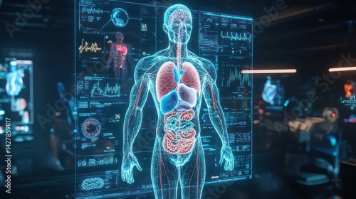 Human Anatomy Hologram: Advanced Medical Visualization Technology
