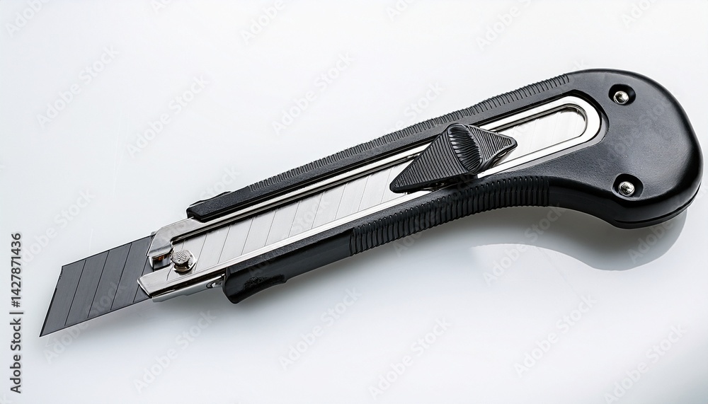 cutter knife on white background cutter knife on white background