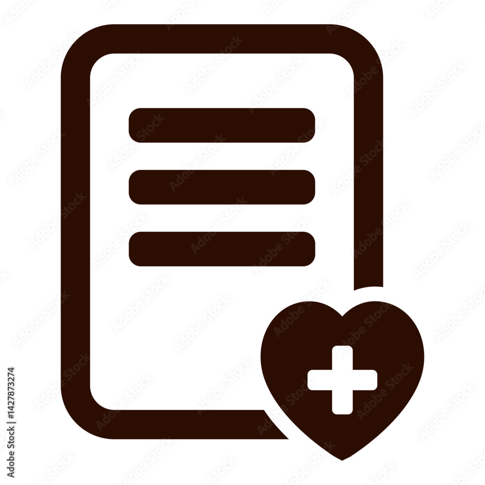 Obraz premium Life Insurance Icon